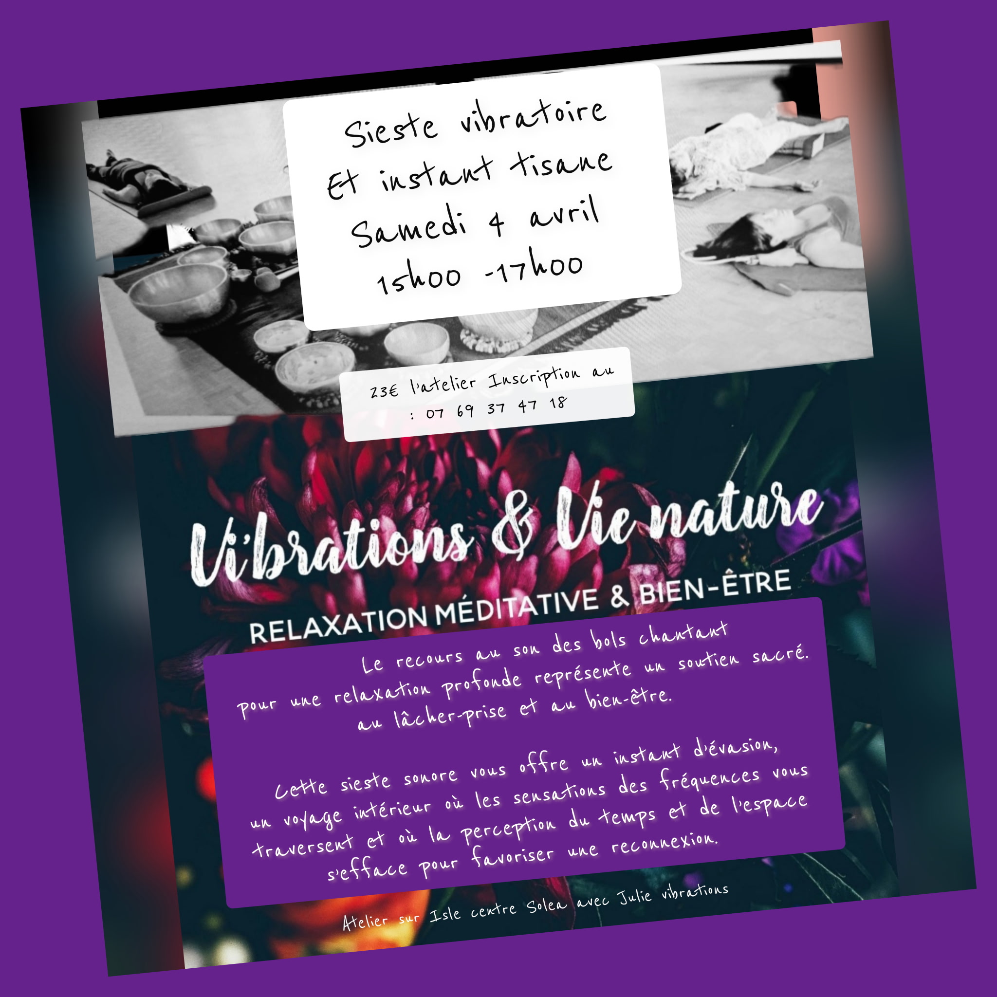 Relaxation méditative sonore et vibratoire